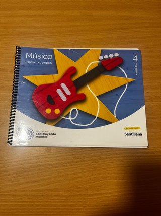 Libro Música 4 Primaria Santillana