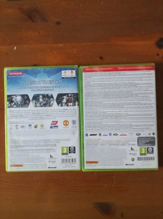 Xbox 360 con 2 mandos y juegos
