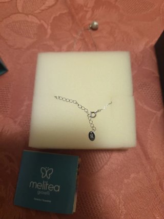Collana Melitea oro e bianco