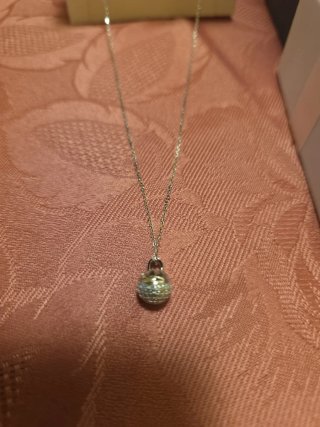 Collana Melitea oro e bianco