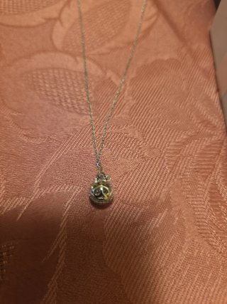 Collana Melitea oro e bianco