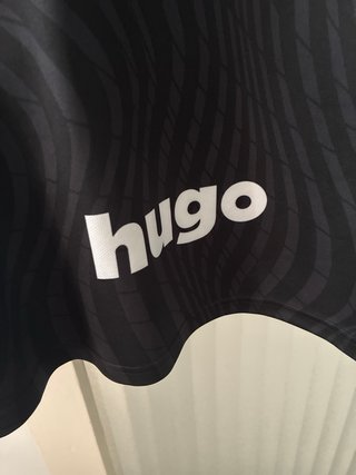 Camiseta Umbro Olimpia Negra Manga Larga