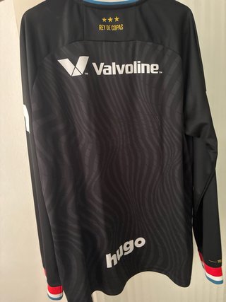 Camiseta Umbro Olimpia Negra Manga Larga