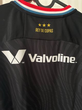 Camiseta Umbro Olimpia Negra Manga Larga