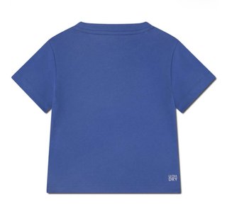 Camiseta Lacoste Talla S / XL Niño, Azul - Nueva