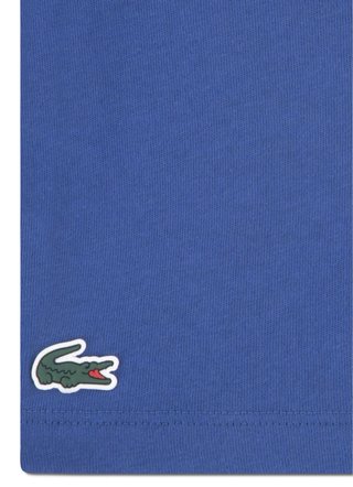 Camiseta Lacoste Talla S / XL Niño, Azul - Nueva