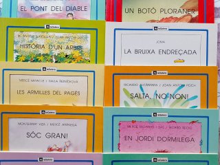 Lot de llibres per aprendre a llegir