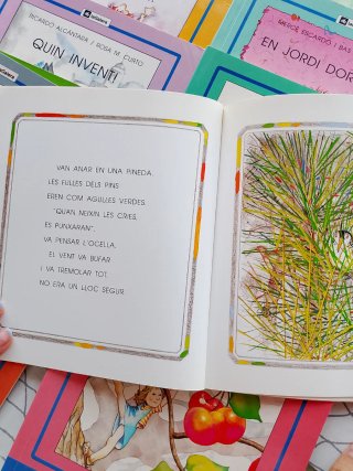 Lot de llibres per aprendre a llegir