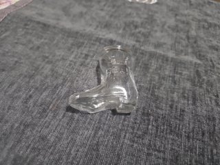 Figura de cristal bota