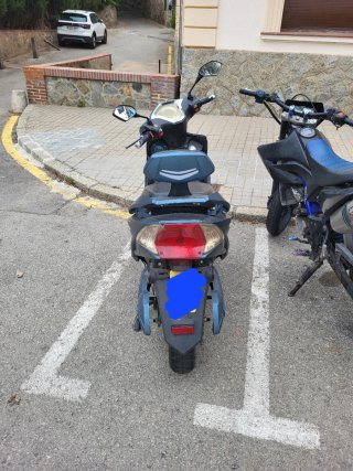 Ciclomotor Eléctrico Sunra Hawk Azul/Negro 1800W