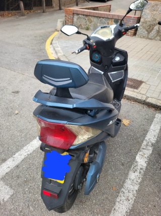 Ciclomotor Eléctrico Sunra Hawk Azul/Negro 1800W