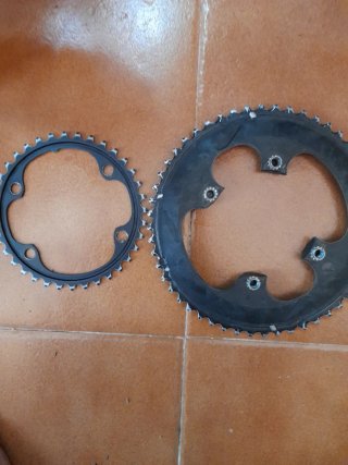 Platos Shimano Ultegra 52/36