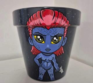 Macetas pintadas a mano - Mystique