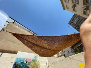 Vela Sombra Triangular Coco 3,5x3,5m