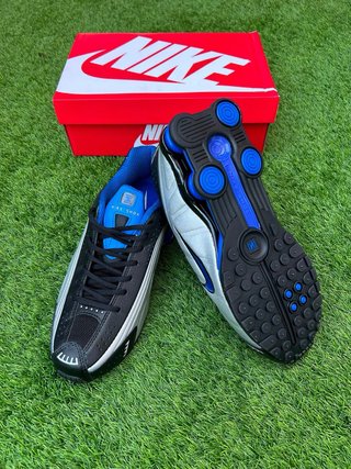 Nike Shox R4 Azul/Gris