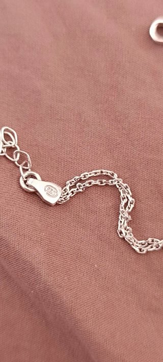 Pulsera Plata 925 con Piedras Negras
