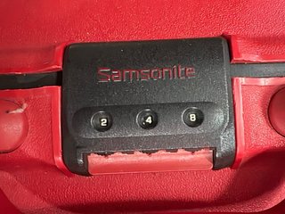 Lote maletas rigidas samsonite años 80