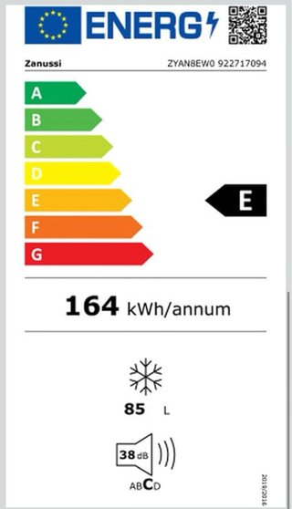 Congelador Zanussi ZYAN8EW0