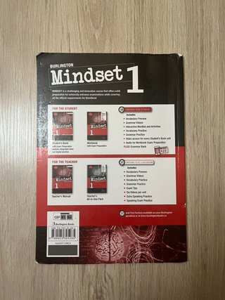 Mindset 1º Bachillerato Students Book Cataluña