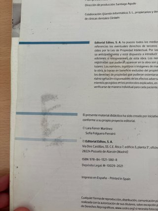 Libro de técnicas de ayuda odontológicas