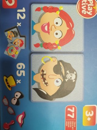 Juego de mesa caras intercambiables
