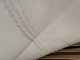 Colchón viscolelastico con recubrimiento  tupper