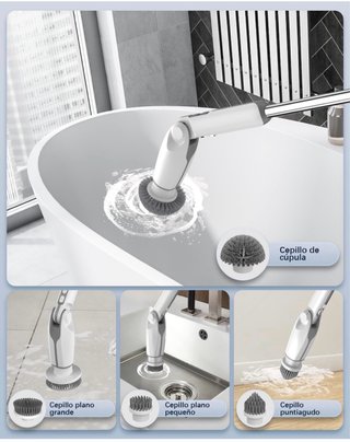 Cepillo Eléctrico Limpieza Hogar Leebein