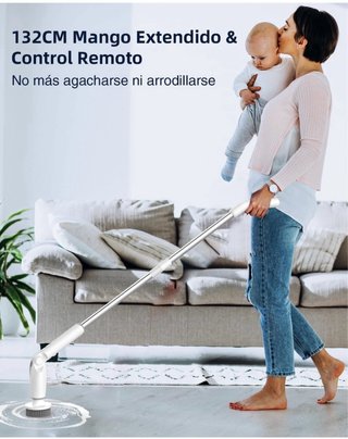 Cepillo Eléctrico Limpieza Hogar Leebein