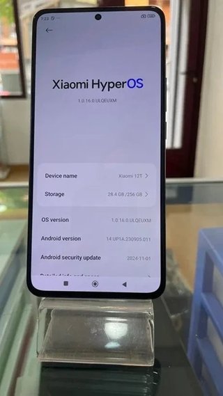 Xiaomi 12T 5G 256GB Negro 8GB RAM