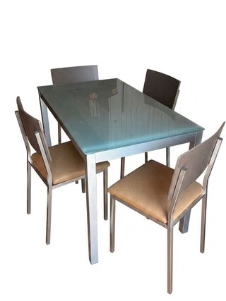 Mesa Comedor/Terraza + 4 Sillas