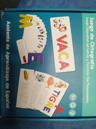 Juego de Ortografía Madera Español