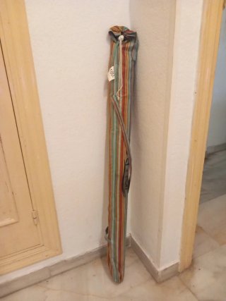 Sombrilla de tela multicolor 180 cm