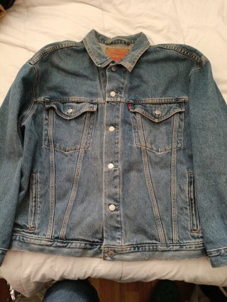 Chaqueta Vaquera Levi's Harley Davidson XL