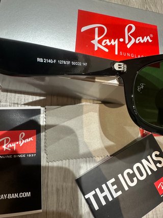 Gafas de sol Ray-Ban Wayfarer Negras Verdes G-15