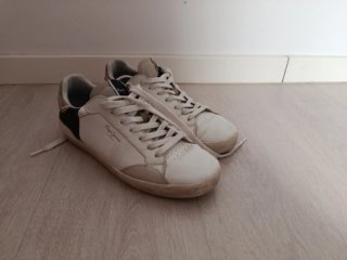 Zapatillas Pepe Jeans Hombre Blancas y Negras