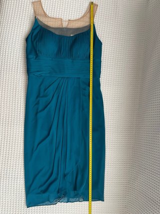 Vestido fiesta azul turquesa Easy Wear T40