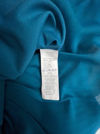 Vestido fiesta azul turquesa Easy Wear T40