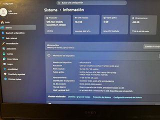 HP OMEN 16 RTX 3060 i7 12700H