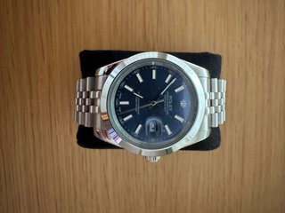 Rolex Datejust 41mm Esfera Azul Brazalete Jubilee