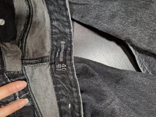 Vaqueros Stradivarius Talla L Bastas Anchas
