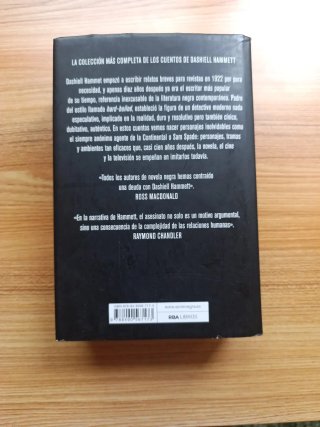 Todos los cuentos (Hammett)