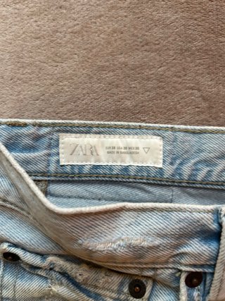 Pantalón corto vaquero azul claro EUR 38