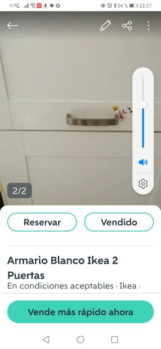 Mueble Blanco Ikea 2 Puertas