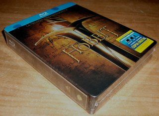 El Hobbit La Trilogia 6 Blu-Ray Metalica Nuevo