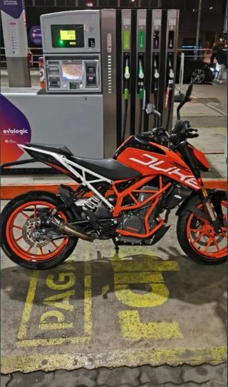 KTM Duke 390 ABS Naranja 2019