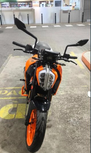 KTM Duke 390 ABS Naranja 2019
