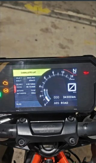KTM Duke 390 ABS Naranja 2019