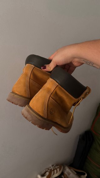 Botas Timberland Mujer Beige/Marrón