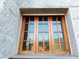 Ventanas. Puertas de Madera maciza Pino de Oregón