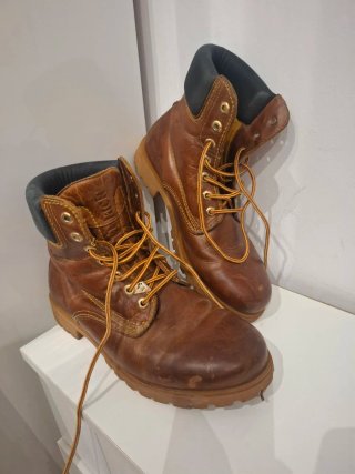 Botas Panama Jack Cuero Marrón